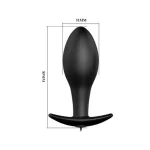 12 Fonksiyon Kumandalı 8,5 cm Titreşimli Anal Plug - Görsel 5
