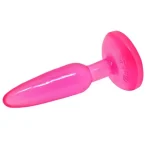 14 cm Vantuzlu Jel Anal Plug - Görsel 2