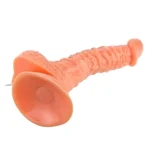 19 cm Gerçekçi Titreşimli Dildo Vibratör Penis - Görsel 4