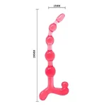 20 cm Sıralı Boğumlu Anal Açıcı Plug - Görsel 5