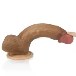 22 cm Belden Bağlamalı Çift Katmanlı Realistik Penis + Kemer + Kayganlaştırıcı Hediyeli - Görsel 3