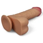 24,5 Cm Gerçekçi Kalın Dildo Penis King Sized - Görsel 2