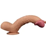 28,5 cm Belden Bağlamalı Yeni Nesil Realistik Penis + Kemer + Kayganlaştırıcı Hediyeli - Görsel 5