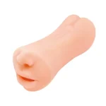 3 Boyutlu Çift Taraflı Suni Oral & Vajinal Mastürbatör - Gemini - Görsel 2