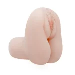 3 Boyutlu Gerçekçi Titreşimli Anal & Vajinal Masturbatör - Görsel 2
