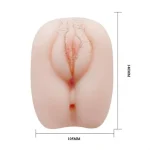 3 Boyutlu Gerçekçi Titreşimli Anal & Vajinal Masturbatör - Görsel 5