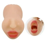 3 Boyutlu Ten Rengi Suni Oral & Vajinal Mastürbatör - Zoey - Görsel 3