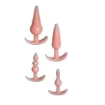 4 Parça Anal Plug Seti - Ten Rengi