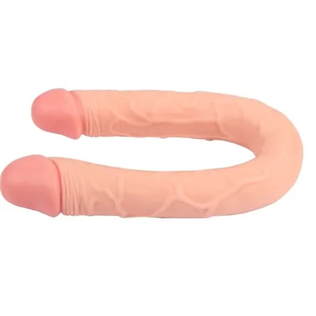 46 Cm Realistik Çatal Dildo Anal Vajinal Penis Blake