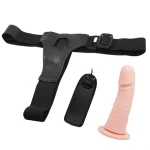 6 cm Dolgulu İçi Boş Titreşimli Belden Bağlamalı Protez Kumandalı Vibratör - Görsel 4