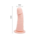 6 cm Dolgulu İçi Boş Titreşimli Belden Bağlamalı Protez Kumandalı Vibratör - Görsel 5