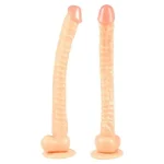 Belden Bağlamalı 40 cm Gerçekçi Uzun & Kalın Dildo Penis - Görsel 2