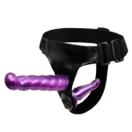 Belden Bağlamalı Çift Taraflı Strapon Dildo - Görsel 3