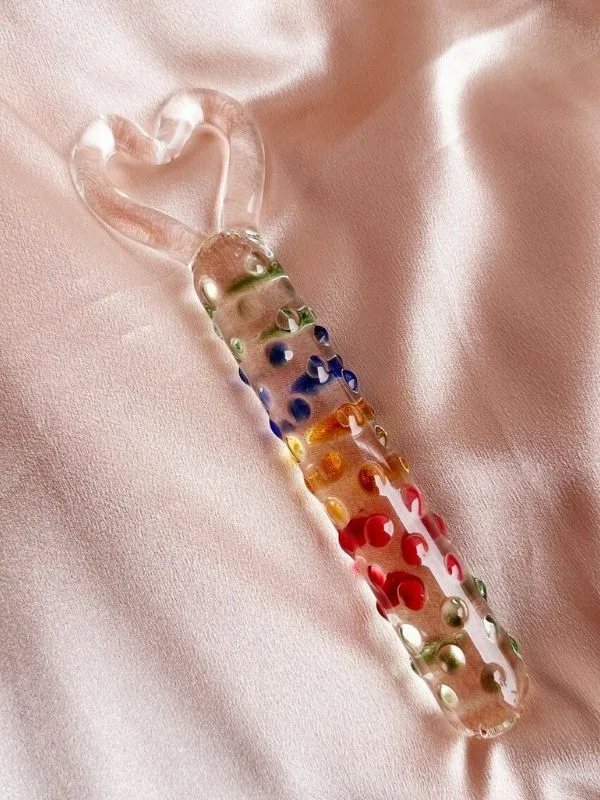 censan-19cm-tirtikli-yuzey-5626_1 CENSAN 19cm Tırtıklı Yüzeyli Renli Anal ve Vajinal Dildo - Görsel 1