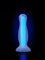 CENSAN Beyond Kyle Glow Gece Parlayan Anal Plug , Silikon, Şeffaf, 10 cm - Görsel 2