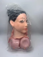 As Erotik Black Doll Siyah Saçlı Şişme Bebek - Görsel 3