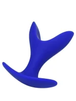 As Erotik Bloom Genişleyen Anal Plug Mavi 8,5 cm