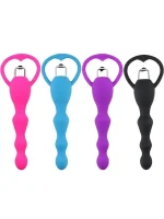 As Erotik Carmine 10 Modlu pleasure silicone beads vibratör - Görsel 2