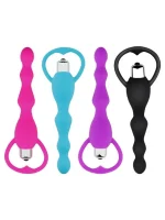 As Erotik Carmine 10 Modlu pleasure silicone beads vibratör - Görsel 3