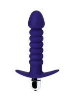 As Erotik Condal anal vibratör suya dayanıklı Mor, 14 cm - Görsel 2