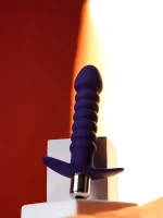 As Erotik Condal anal vibratör suya dayanıklı Mor, 14 cm - Görsel 5
