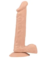 As Erotik Dickdo Gerçekçi Testisli Dildo Penis 24cm