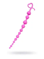 As Erotik Long Sweety anal Zinciri silikon pembe 34 cm  2,7 cm