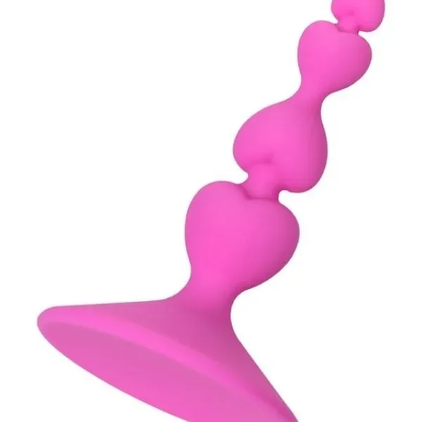 As Erotik Loverty Anal Plug Pembe 8 cm
