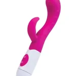As Erotik Nessy Klitoral Uyarıcı Vibratör silikon pembe 20 cm