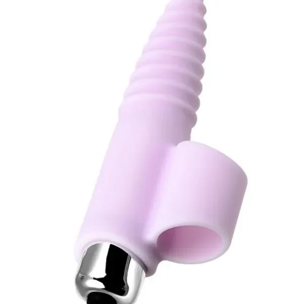 As Erotik Jos Nova Parmak Ucu Anal Plug pembe 9 cm