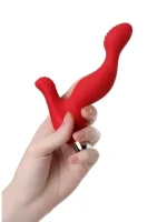 As Erotik Proman Prostat Plug Kırmızı 12,5 cm - Görsel 5