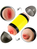 As Erotik Pussix Double Titreşimli Mastürbatör - Görsel 2