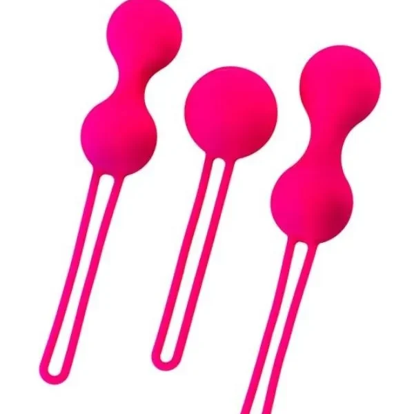 Censan Redvil Kegel Vajinal Top Seti Pembe 16,5 cm