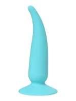 As Erotik Sarru anal kılıfı silikon mavi 12,5 cm 2,7 cm - Görsel 2
