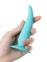 As Erotik Sarru anal kılıfı silikon mavi 12,5 cm 2,7 cm - Görsel 4
