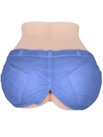 As Erotik School Girls Jeans Etekli Suni Vajina Yapay Kalça Mastürbatör - Görsel 4