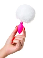 As Erotik Sweet Bunny Kuyruklu Anal Plug Pembe 13 cm 43 gr - Görsel 5