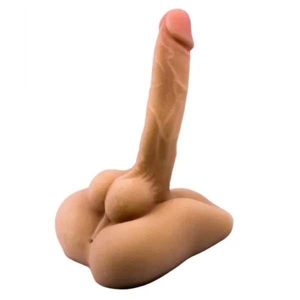 As Erotik Ultra Gerçekçi Büyük Penisli Anal Ve Dildo Özellikli Yarım Vücut Mastürbatör