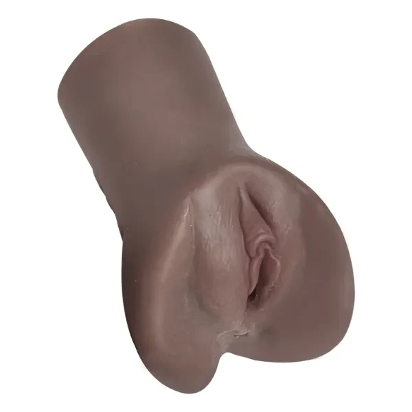 As Erotik Ultra Gerçekçi Çift Girişli Suni Vajina Anal Vajinal Zenci Mastürbatör