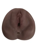 As Erotik Ultra Gerçekçi Çift Girişli Suni Vajina Anal Vajinal Zenci Mastürbatör - Görsel 3