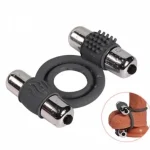 Çift Titreşimli Silikon Penis Halkası