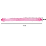 Double Dones 44 cm Çift Taraflı Jel Yumuşak Penis Dildo - Görsel 4