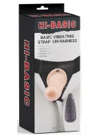 Hi Basic Penis Extender İçi Boş Titreşimli Belden Bağlamalı  Ten - Görsel 2