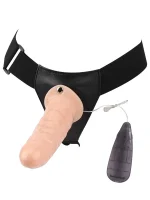 Hi Basic Penis Extender İçi Boş Titreşimli Belden Bağlamalı  Ten - Görsel 3