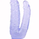 Noctis 19cm Mor Çiftli Dildo No:76
