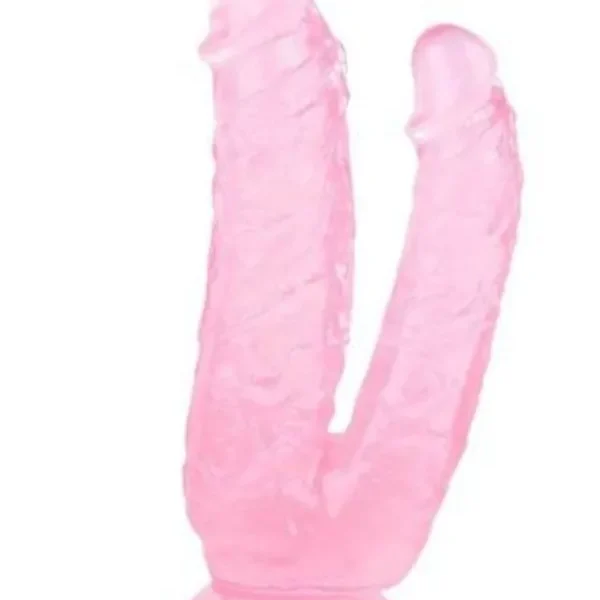Noctis 19cm Pembe Çiftli Dildo No:76