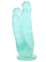 Noctis 19cm Yeşil Çiftli Dildo No:76 - Görsel 2