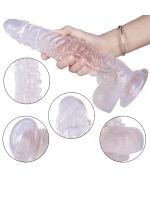 Noctis 27cm Beyaz Dildo No:159 - Görsel 4
