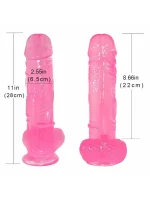 Noctis 28cm Pembe Realistik Dildo No:151 - Görsel 5