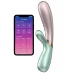 Satisfyer Hot Lover Usb Şarjlı Telefondan Kumandalı Isıtmalı Klitoris Uyarıcılı Teknolojik Vibratör - Görsel 7